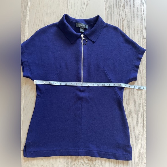 St. John Retro Knit Tee - Picture 2 of 8